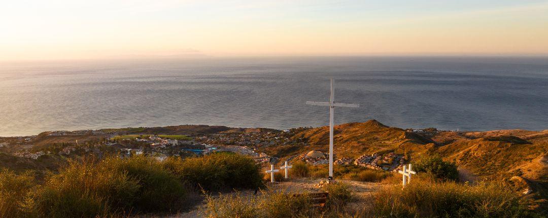 Pepperdine University Sign and Cross